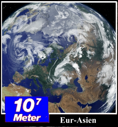 Ansicht eines 10.000 mal 10.000 km grossen Ausschnitts: - Eurasien (sensitiv)