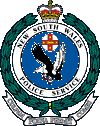 'sprachpolizeilicher' Punkt - actually coat of arms: New South Wales Police Australia