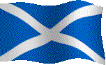 Flagge Schottlands ani