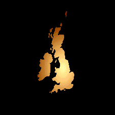 Westeuropäische Inselgruppe der British and Irish Isles - weiter zu den sie 'horizontal' umgebenden Seegebieten