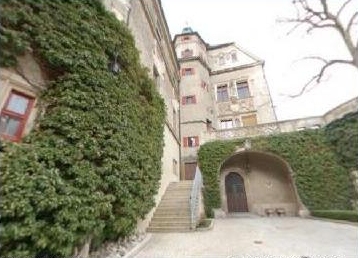 Ostflügel des Wissens vom Schlosshof aus gesehen.