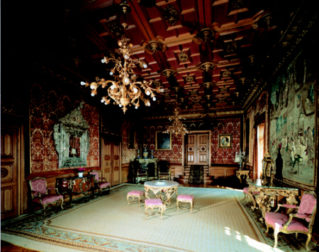Königszimmer des Schlosses zu Sigmaringen